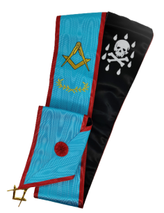 Baudrier de Maître Maçon et son Bijou