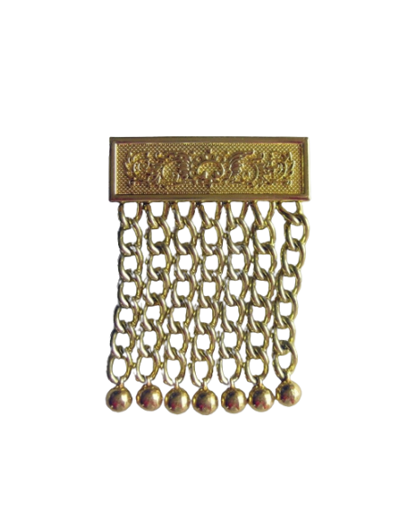 Penderille (pendeloque) la Paire avec barrette Argent ou Or