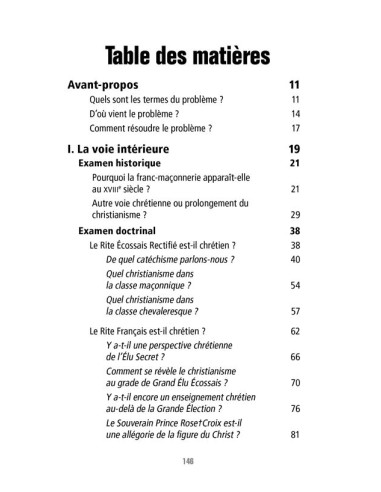 Peut-on être franc-maçon et Chrétien ? (...