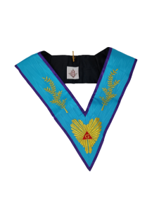 Collier Vénérable Maitre RAPMM (Rite A Primitif Memphis...