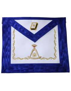 Tablier 14eme Degré Grand Elu de la Voute Sacrée SCPLF et...
