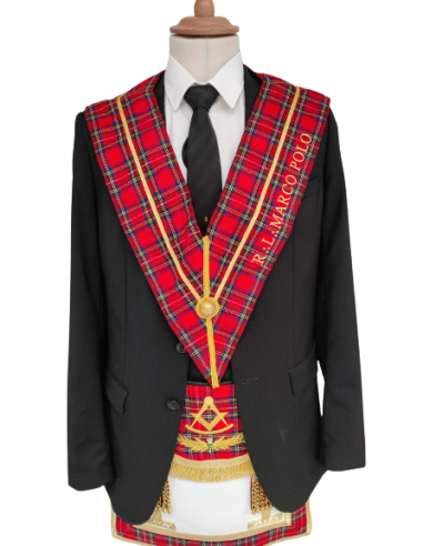 Sautoir / Collier Passé Vénérable RSE (Rite...