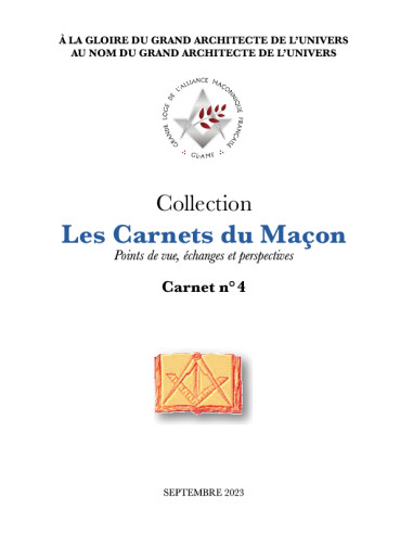 Les Carnets du Maçon N°4