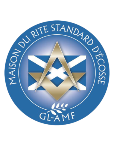 Cravate Soie noire avec Logo De Rite