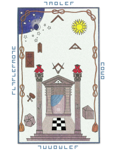 Tableau de loge 1er Grade RAPMM (Rite Ancien Primitif...