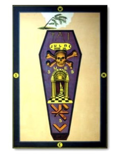 Tableau de loge 3eme Degré RSE (Rite Standard d'Ecosse)