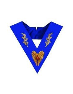 Sautoir  d'Officier RY Personnalisé au nom de la Loge...