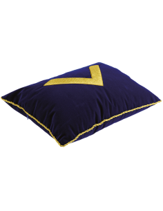 House de coussin bleu roi 2