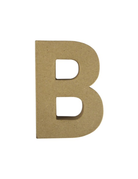 Lettre B en Laiton