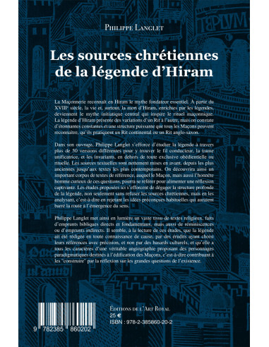 Les sources chrétiennes de la légende d’Hiram...