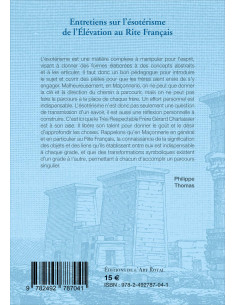 Entretiens sur l’ésotérisme de l’Élévation au Rite... 2