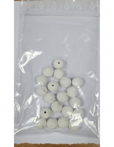 Billes de vote 20 noires et 20 blanches (pierre de lave... 2