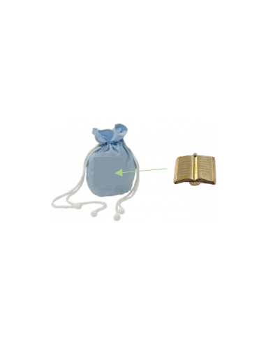 Aumônières Brodées Bleu ciel