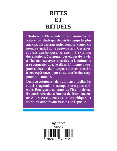 Rites et Rituels  C. BRESSY Collection Enjeux Initiatiques N° 20 (vendu par Eosphoros)