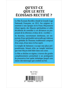 Qu'est-ce que le Rite Écossais Rectifié ? Collection... 2
