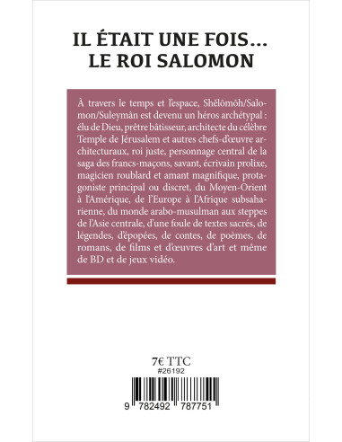 Salomon 2 Yves HIVERT-MESSECA Collection Enjeux...