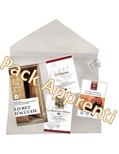 Pack Spécial Initiation avec Tablier blanc Apprenti GL-AMF