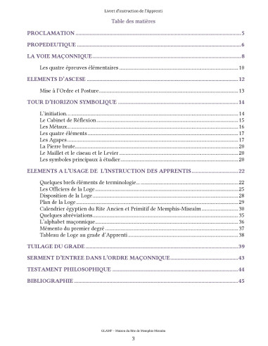 LIVRET D'INSTRUCTION APPRENTI 1er DEGRE RAPMM...