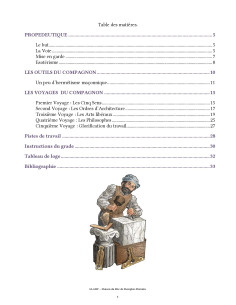 LIVRET D'INSTRUCTION COMPAGNON 2 EME DEGRE RAPMM (Rite... 2
