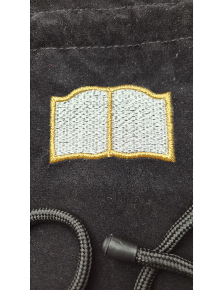 Aumônières Brodées Noires - Sac Aux Propositions