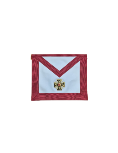 Tablier Prince Rose-Croix 18° degré Rite Ancien Primitif Memphis Misraïm