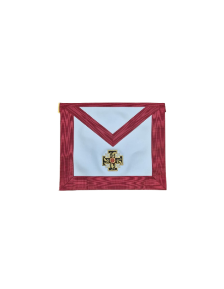 Tablier Prince Rose-Croix 18° degré Rite Ancien Primitif Memphis Misraïm