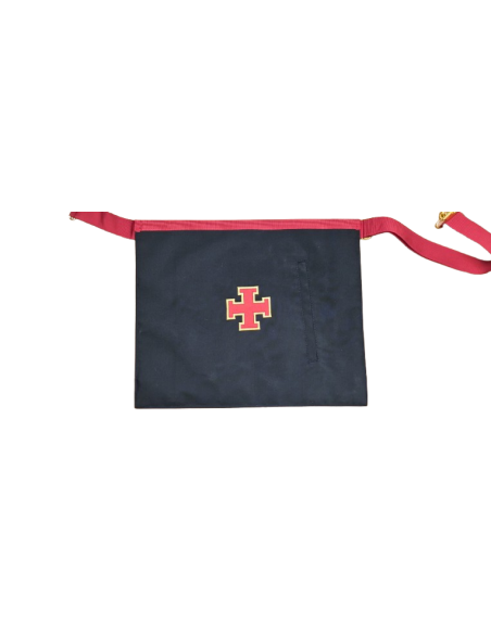 Tablier Cuir 18eme Degré Rose-Croix  RAPMM (Rite Ancien Primitif Memphis Misraim)