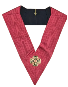 Sautoir 18eme Degré Rose-Croix RAPMM (Rite Ancien Primitif Memphis Misraim) Sublime Prince Rose-Croix