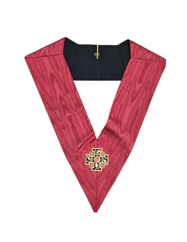 Sautoir 18eme Degré Rose-Croix RAPMM (Rite Ancien Primitif Memphis Misraim) Sublime Prince Rose-Croix