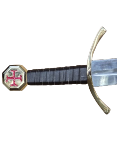 Epée (Glaive) Chevalier templier avec fourreau et... 2