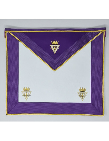 Tablier Cuir Passé Maitre Choisi (Cryptique GLOMA)