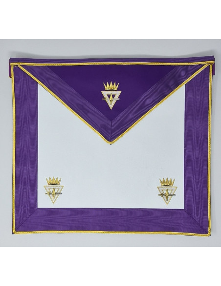 Tablier Cuir Passé Maitre Choisi (Cryptique GLOMA)