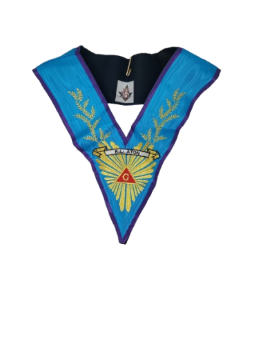 Collier Vénérable Maitre RAPMM (Rite A Primitif Memphis Misraim)