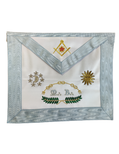 copy of Tablier Maître RF Satin ou Cuir (Rite Français)