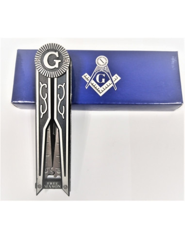 Couteau Franc-Maçon avec boite
