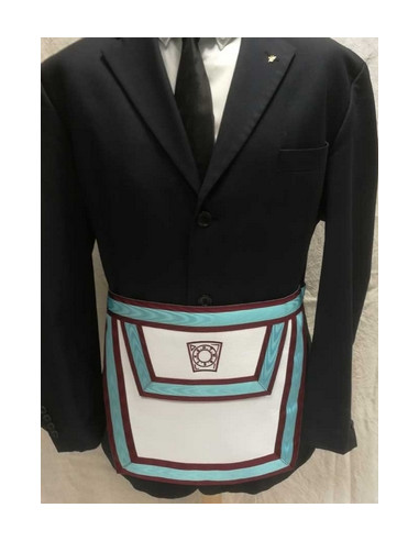 Tablier Vénérable Maître de Marque Cuir (GCAREAO)