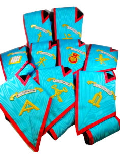 Sautoirs 9 Officiers REAA (Rite Ecossais Ancien et...