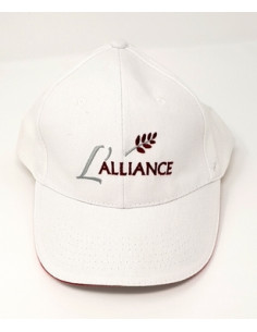 Casquette blanche Alliance