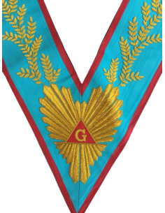 Sautoir de Vénérable Maître REAA (Rite Ecossais Ancien et... 2