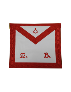 Tablier Maître Maçon M.B.REAA (Rite Ecossais Ancien et...