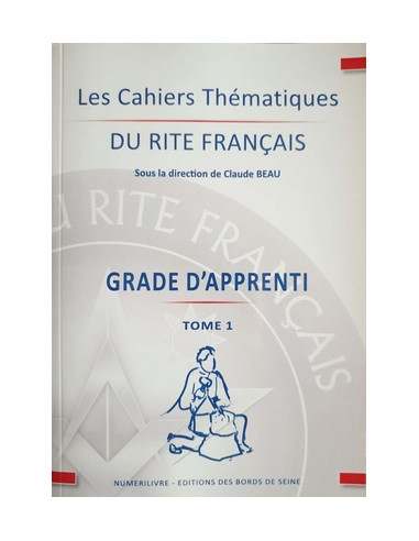 Cahier thématique Apprenti N°1 RF (Rite Français)