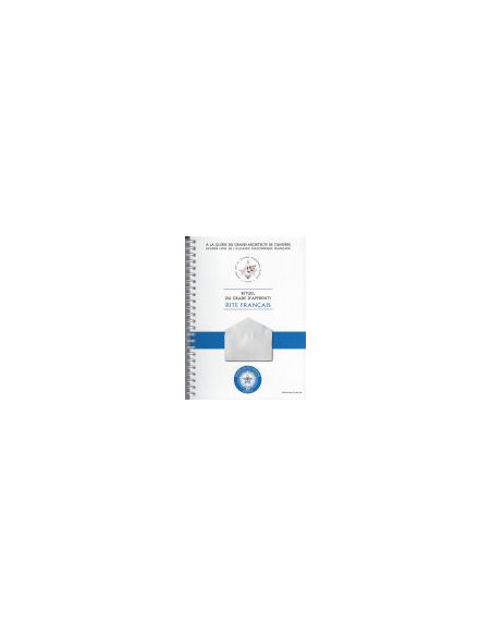 Rituel Apprenti RF (Rite Français)