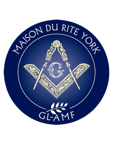 Cravate Soie noire avec Logo De Rite