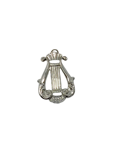 Bijou d'officier Organiste Argent