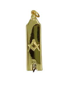 Bijou d'officier 2° (second) Surveillant Doré R.S.E....