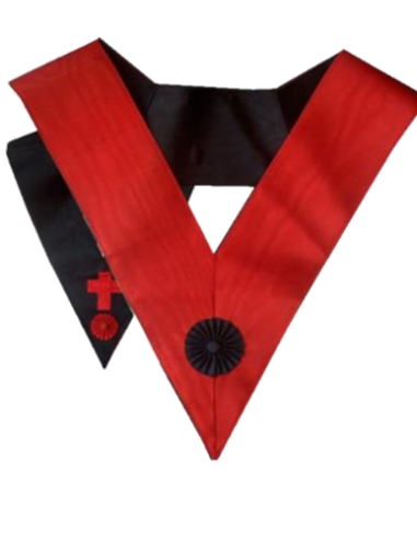 Sautoir 4eme Ordre du RF (Rite Français) de Chevalier Rose-Croix