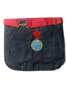 Tablier 4eme Ordre du RF (Rite Français) Tablier Cuir de... 2